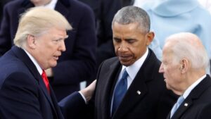 trump y obama