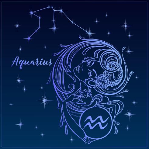 zodiac-sign-aquarius-as-a-beautiful-girl-the-constellation-of-aquarius-night-sky-horoscope-astrology-vector