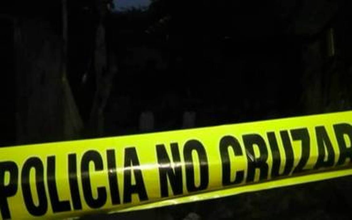 Policia no cruzar cinta policiaca