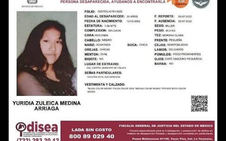 desaparecida Yuriria
