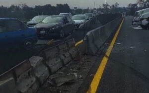 Accidente trailer en el CEM